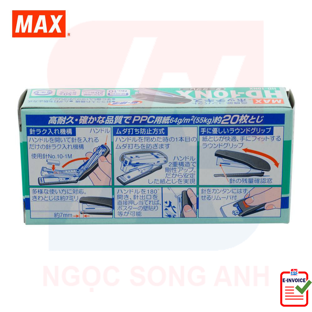 Bấm kim số 10 Max HD-10NX