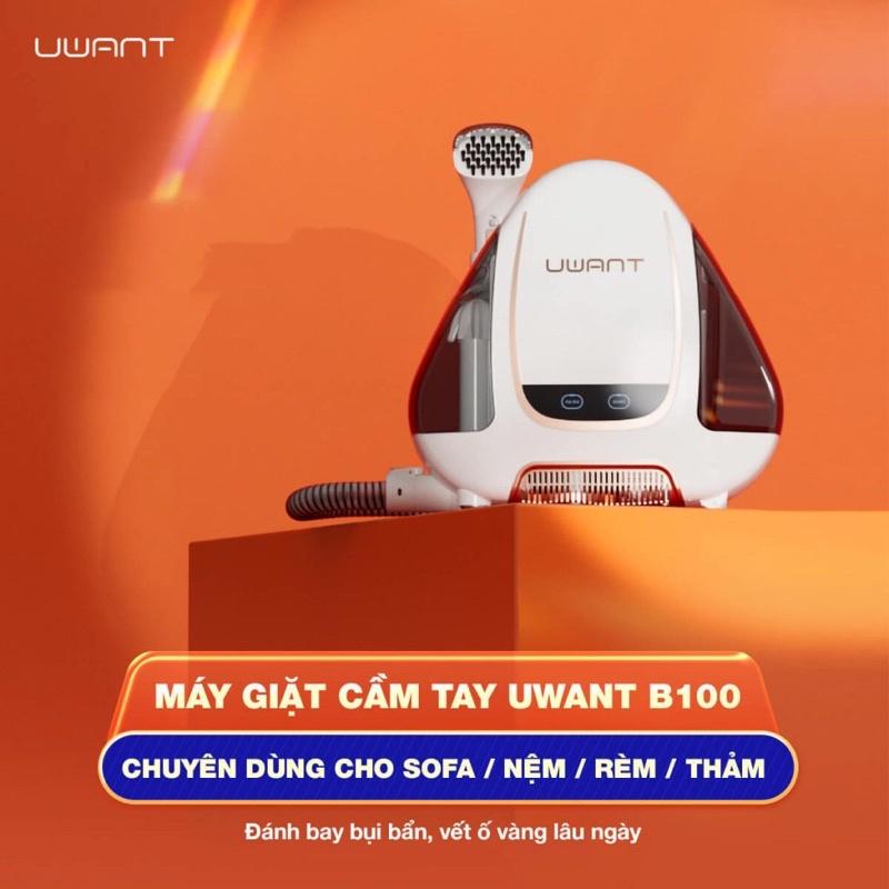 Máy giặt hút cầm tay Spot Cleaner UWANT B100 - Tặng kèm nước lau