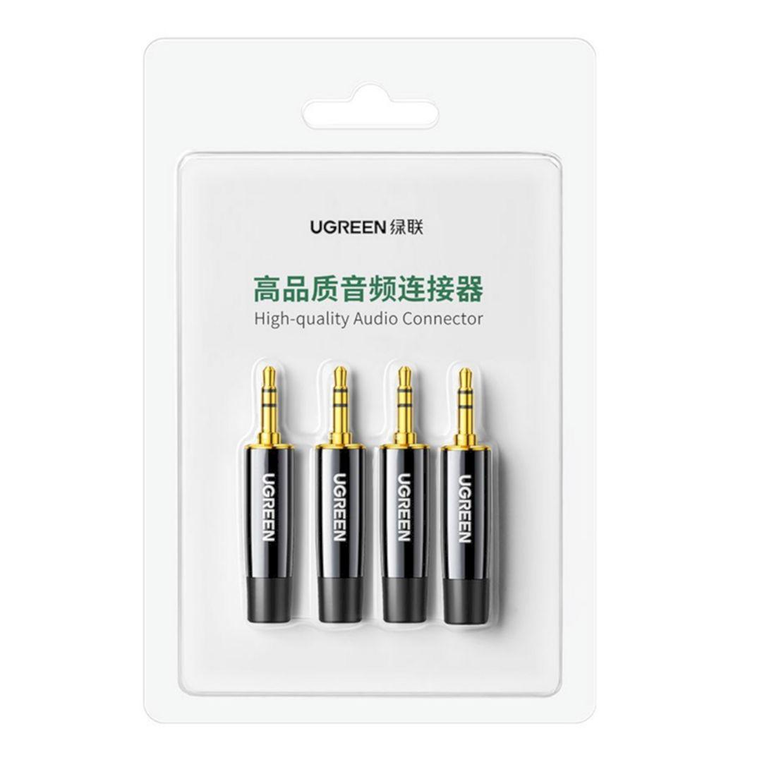 Ugreen UG20762AV189TK 4 chiếc Đầu hàn âm thanh giắc 3.5mm - HÀNG CHÍNH HÃNG