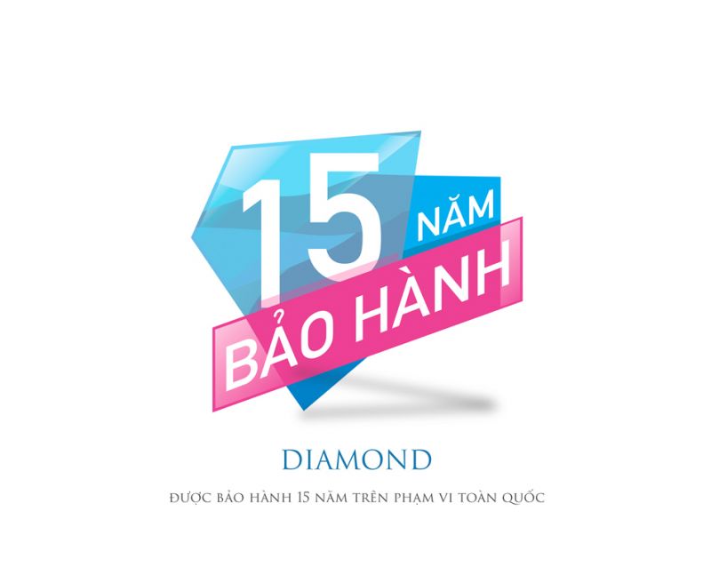 Nệm Lò Xo Vạn Thành Diamond 180x200x30cm