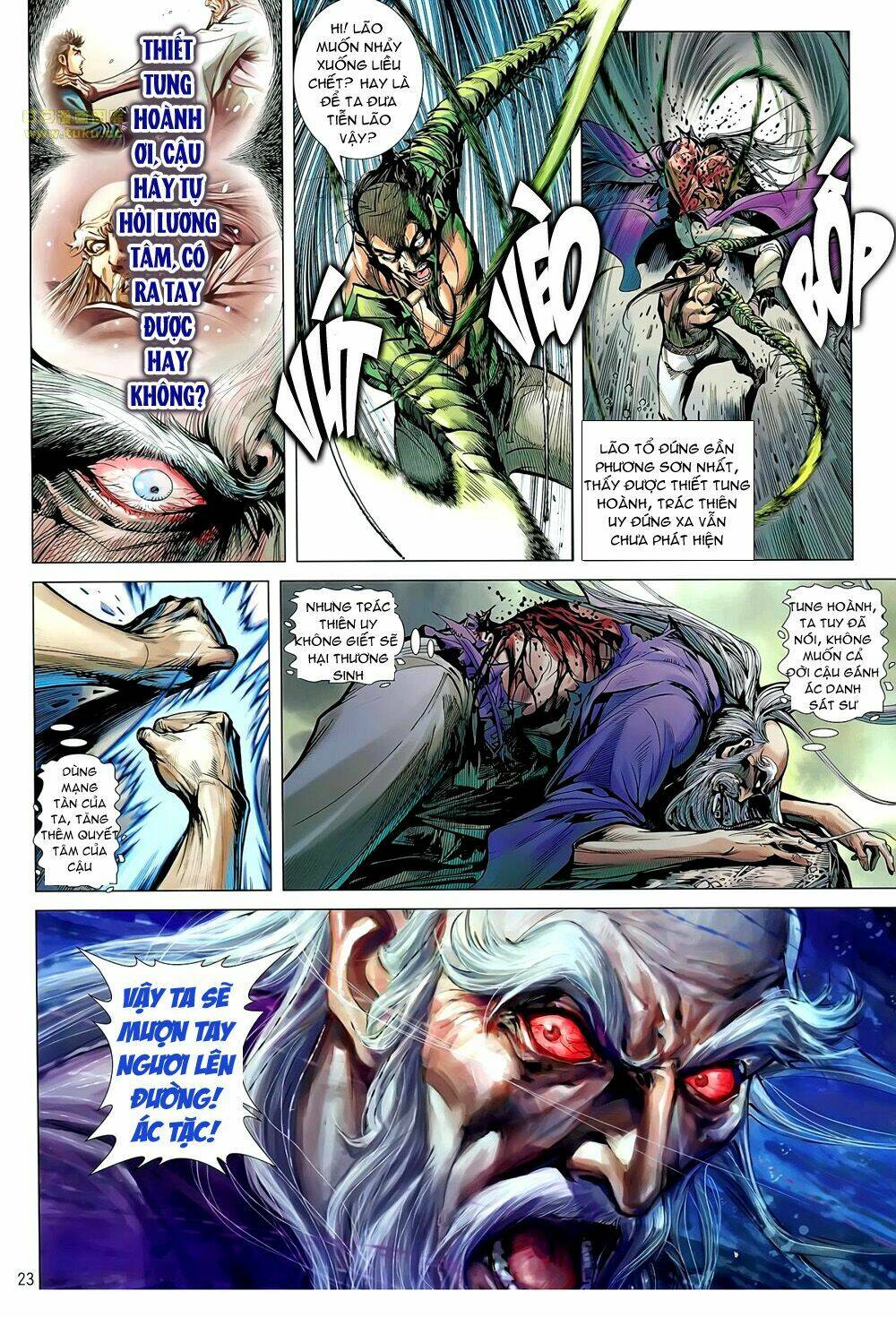 thiết tướng tung hoành (cựu tác) chapter 55 23