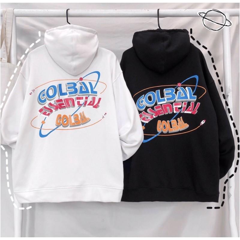 Áo khoác hoodie form rộng phối dây kéo GLOBAL ulzzang ( ảnh thật )