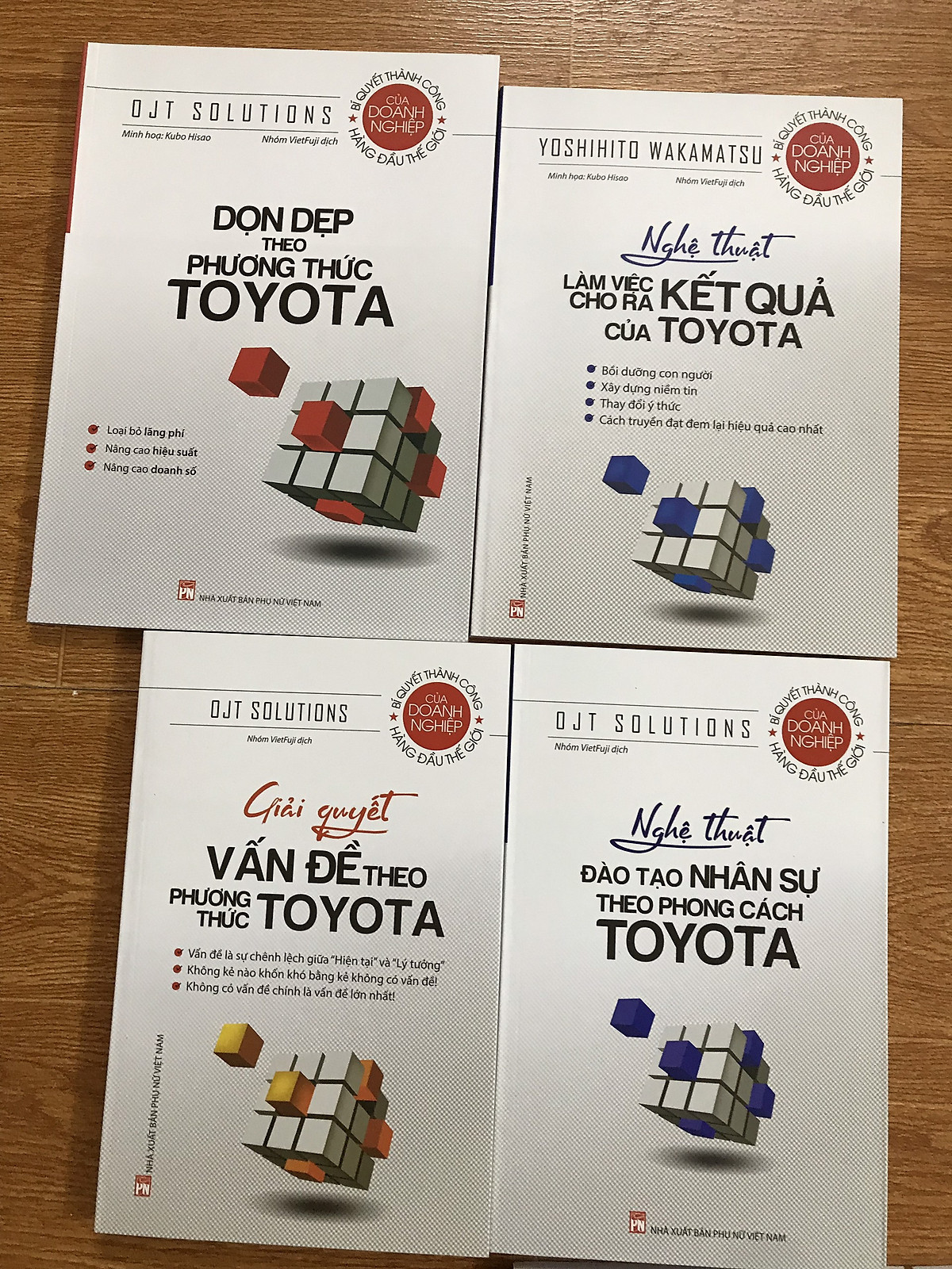 Combo sách Toyota - Trọn bộ 11 cuốn - Bí quyết thành công của doanh nghiệp hàng đầu thế giới