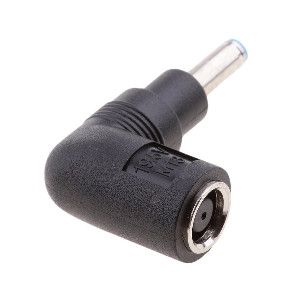 10Pieces DC 7.4 *5.0mm DC to 4.5*3.0mm Plug 90 Right Angled Adapter