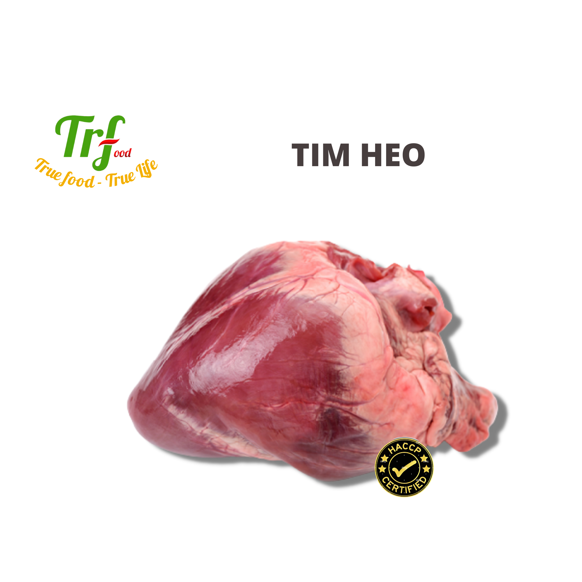 Tim heo nhập khẩu nguyên quả 300-400g/quả