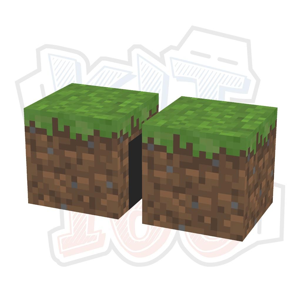 Mô hình giấy Minecraft GRASS block