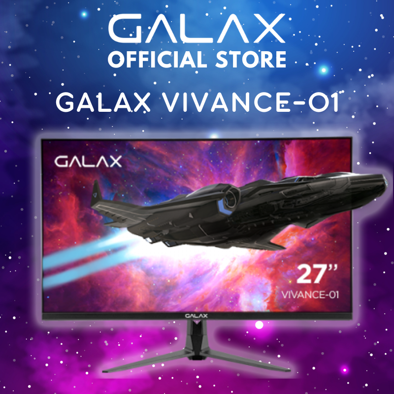 Màn hình Gaming Galax VI-01 27 Inch (2K QHD/IPS/165Hz/1ms) - Hàng chính hãng