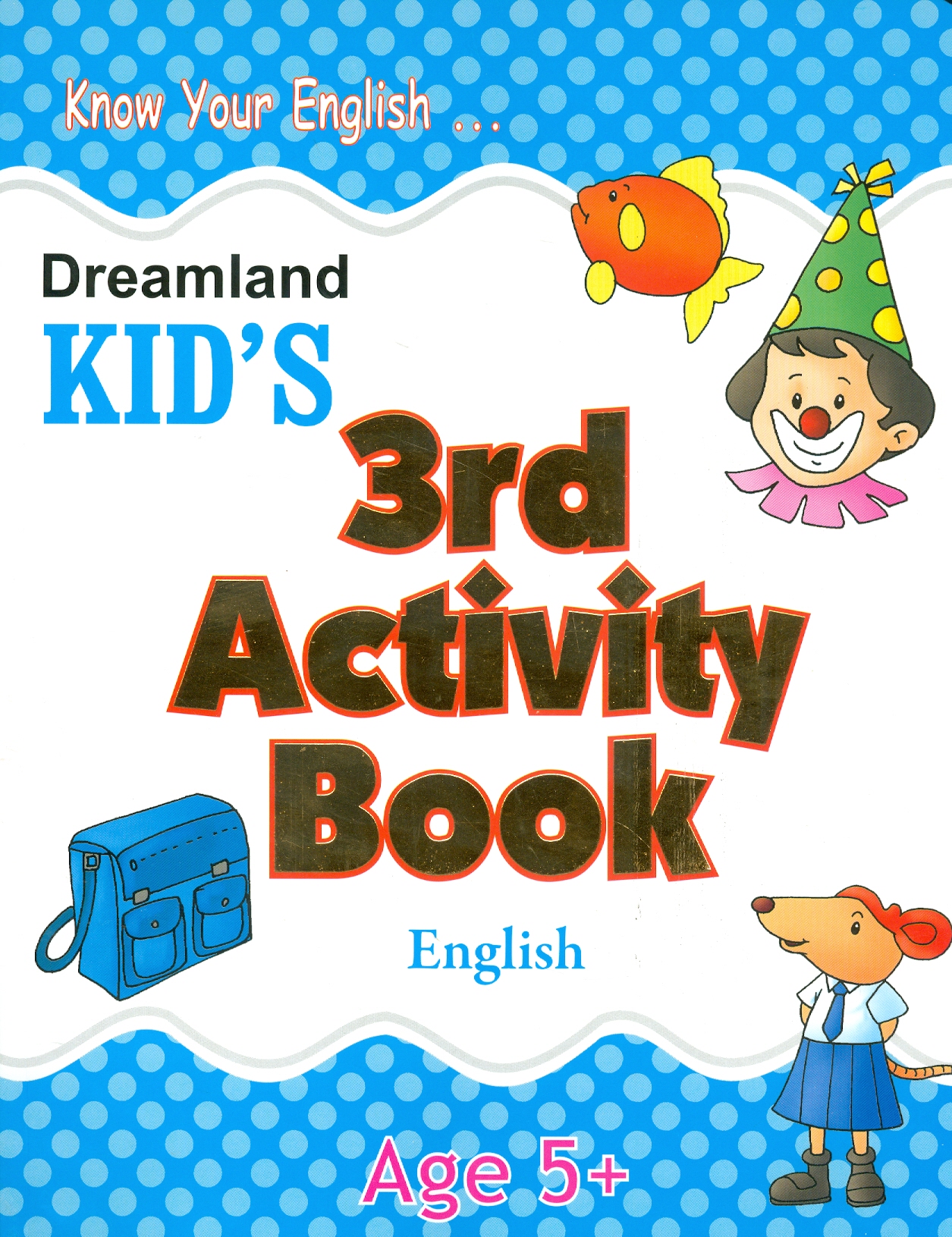 Kid's 3rd Activity Book English Age 5+