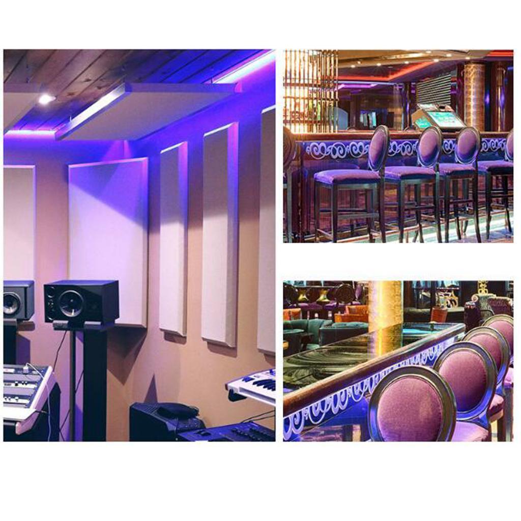 12V UV Ultraviolet Purple LED Strip Lights Waterproof UV Lamp