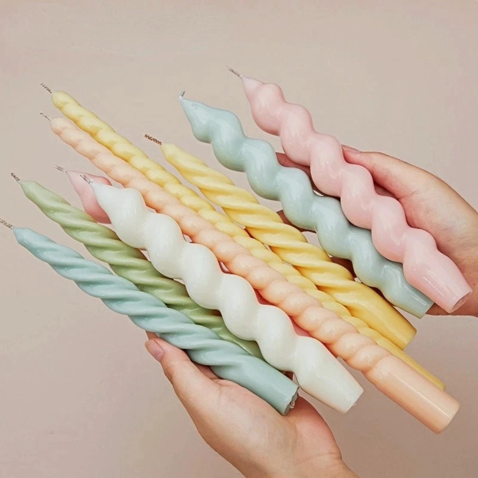 Scented Candles Smokeless Decorative Candle for Birthday Gift Photo Props