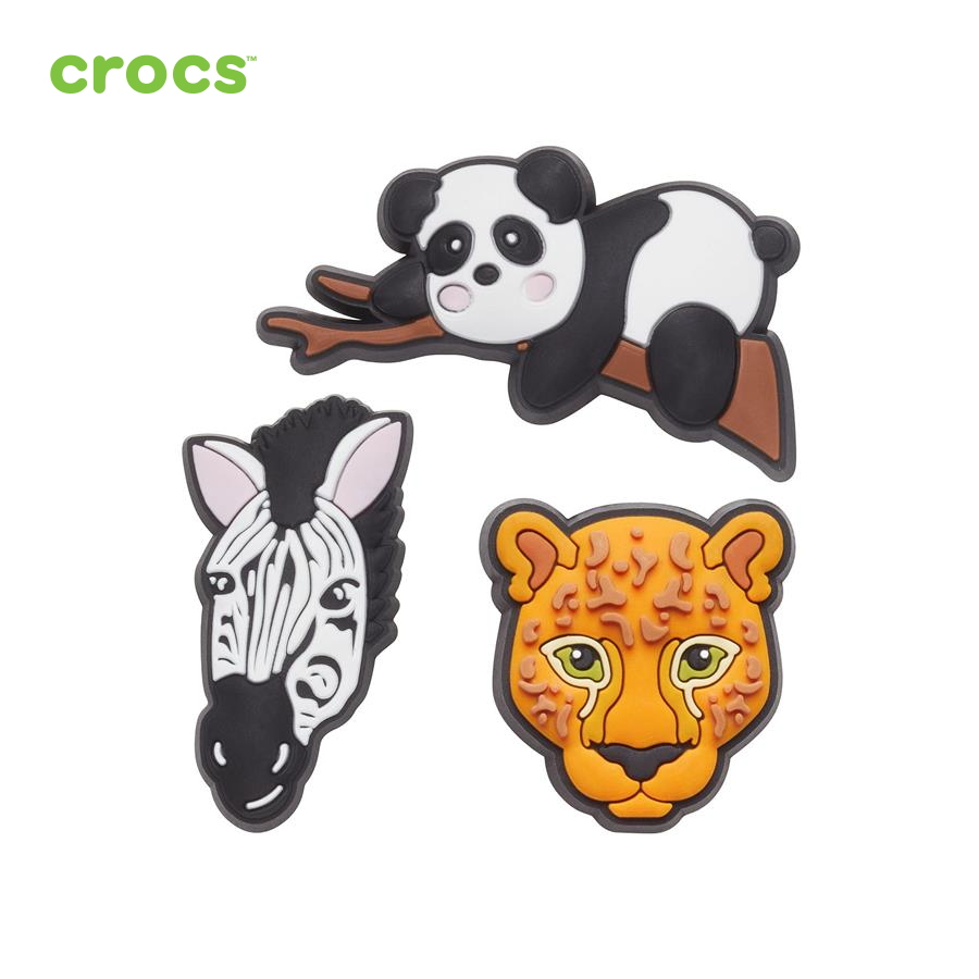 Sticker nhựa jibbitz unisex Crocs Animals In The Wild