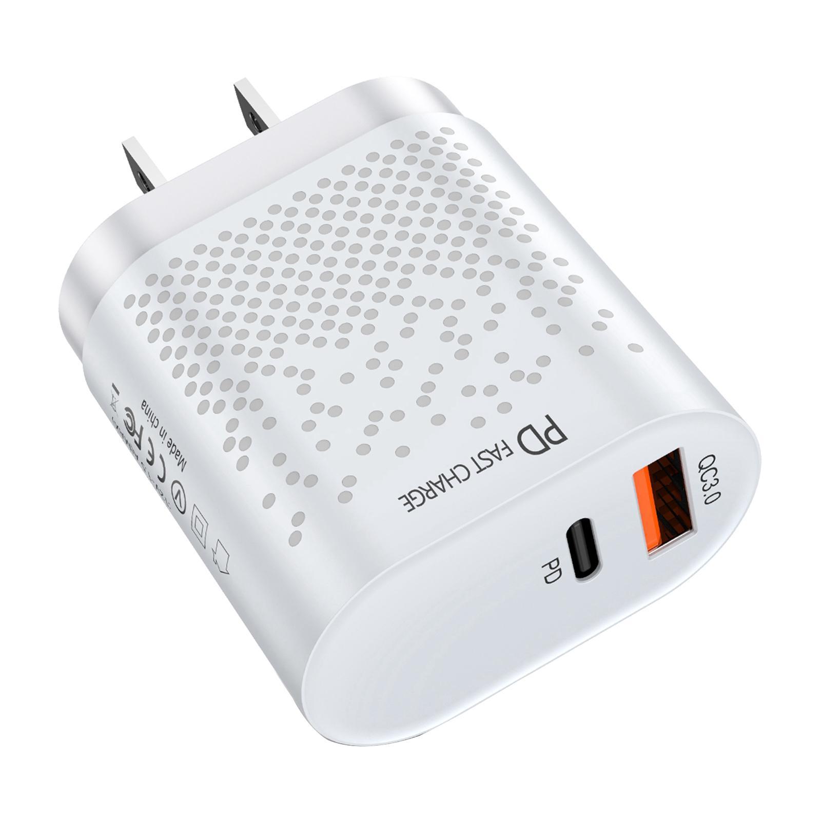 QC 3.0 USB C PD Ports Wall Charger Power Adapter US Plug