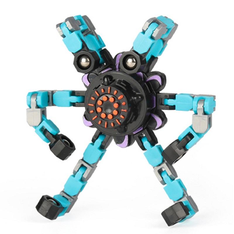 Con quay đồ chơi robot biến hình spinner sáng tạo cho bé gtoys