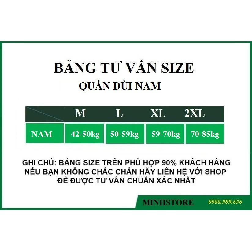 Quần Short Nam thể thao XỐP THÁI Quần Đùi Nam đen trắng nâu xanh dệt sợi mặc ở nhà, chơi thể thao cực thỏa mái MINHSTORE