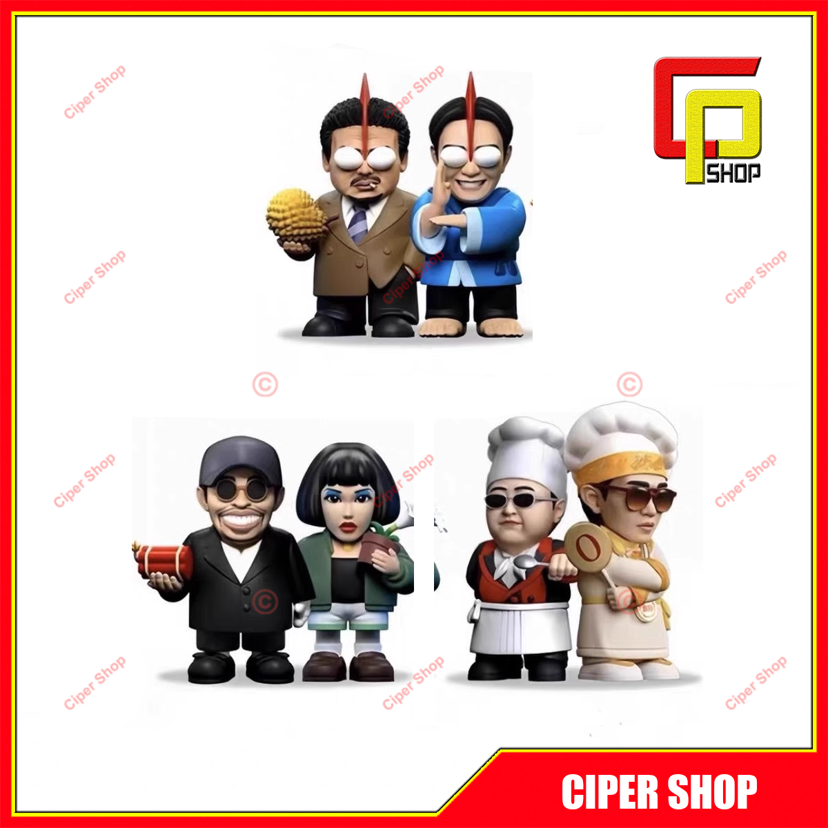 Mô hình nhân vật Châu Tinh Trì - Mô hình Tinh Gia - Figure Stephen Chow