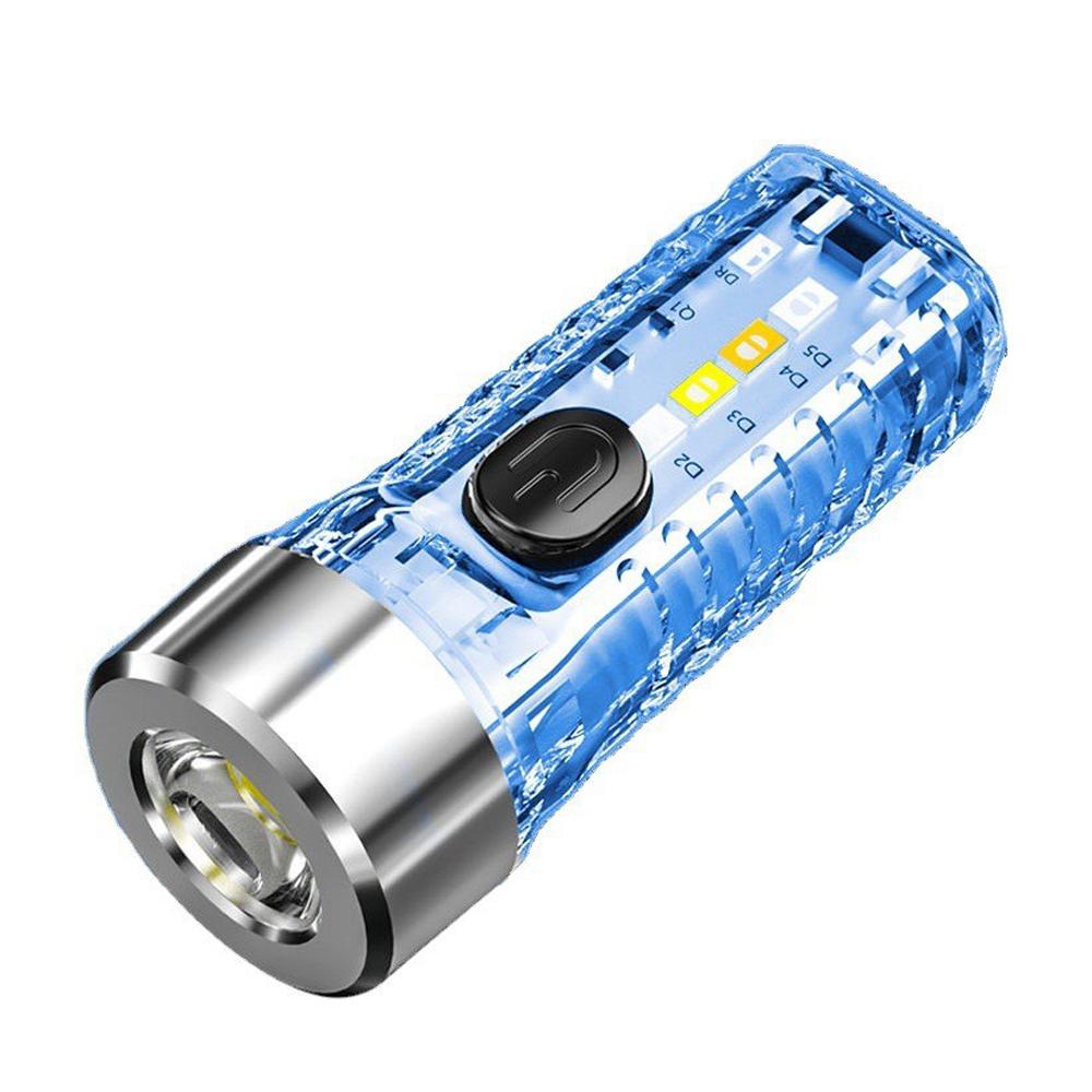 Mini Multi-function High Brightness Keychain Flashlight Outdoor and Home-use Multi-modes Portable Flashlight Light-weight Keychain Light