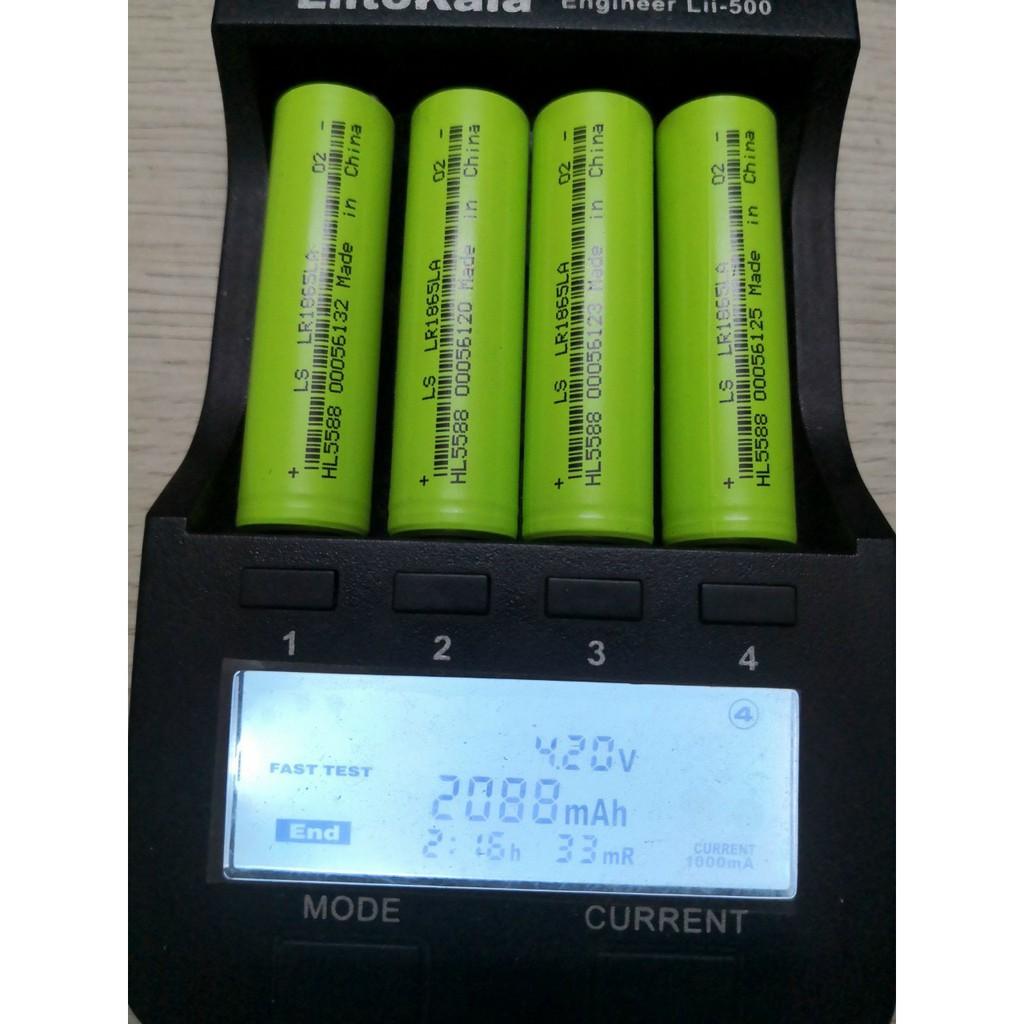 Cell Pin 18650 LS Xanh 2000mAh  - Pin Ls tốt Dung Lượng Cao Xả Cao Giá Rẻ