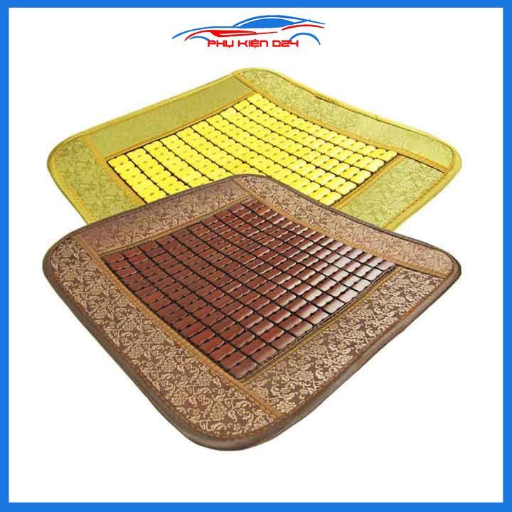 Thảm lót ghế xe ô tô văn phòng lưới trúc thoát khí vuông 45x45cm