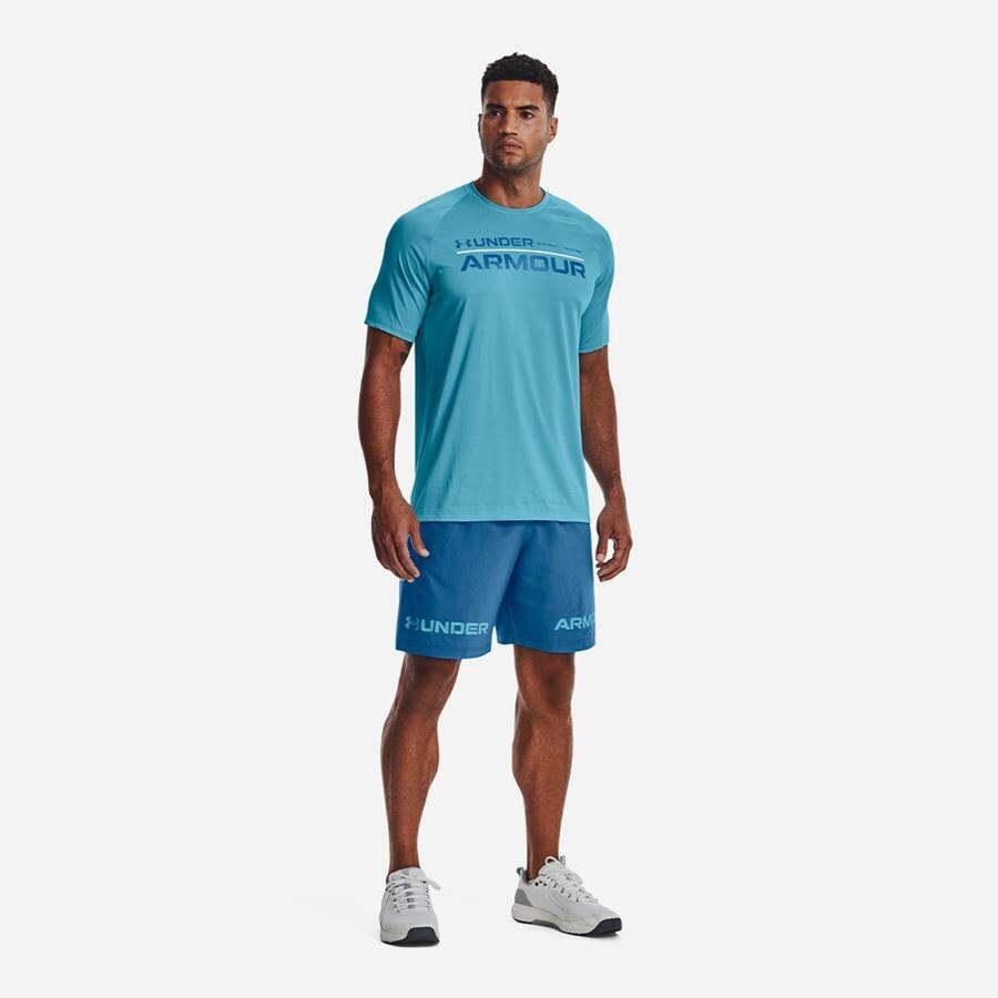 Áo tay ngắn thể thao nam Under Armour Tech 2.0 Wordmark - 1370538-481