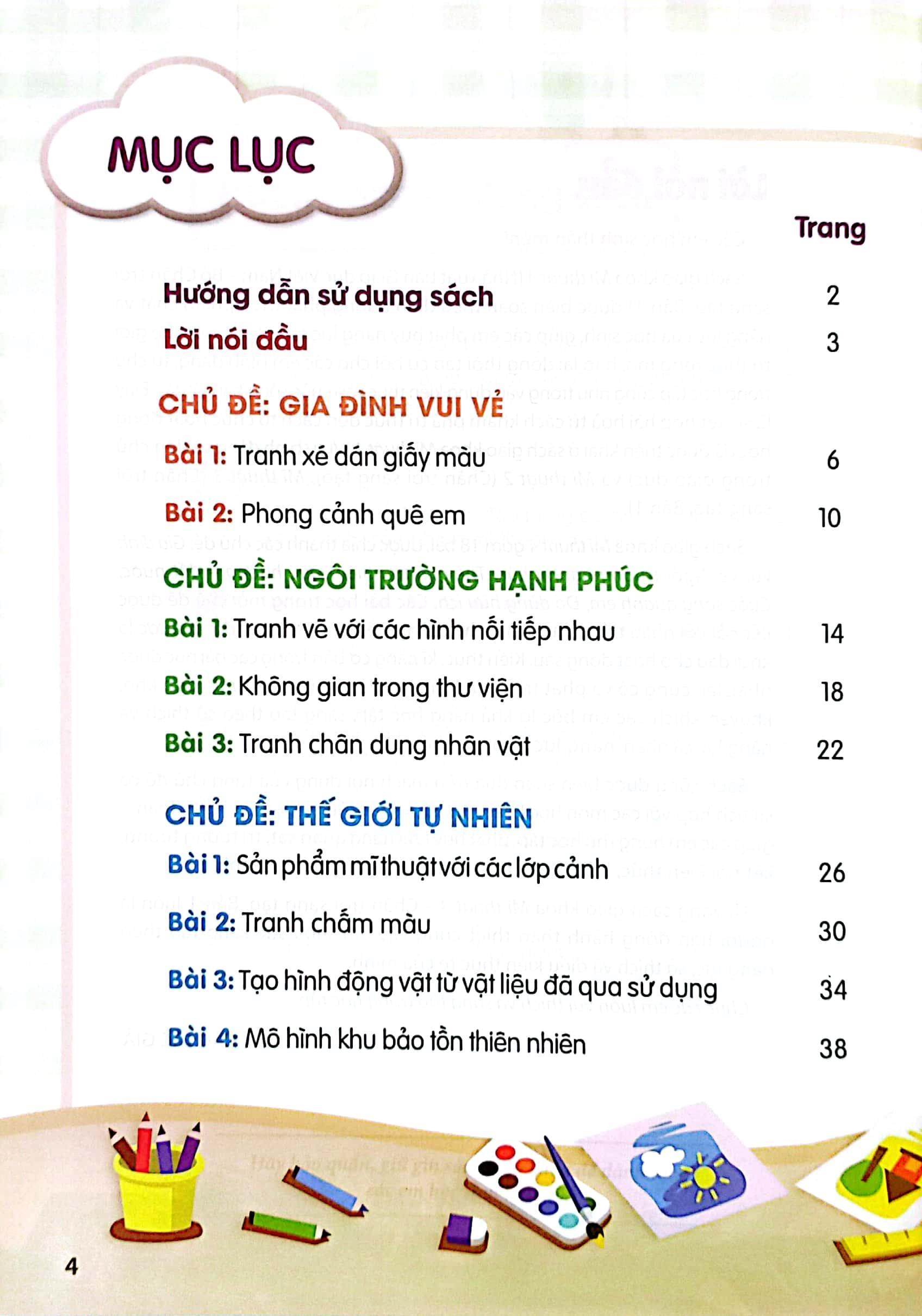 Sách Giáo Khoa Mĩ Thuật 4 - Bản 1 (Chân Trời Sáng Tạo) (Chuẩn)