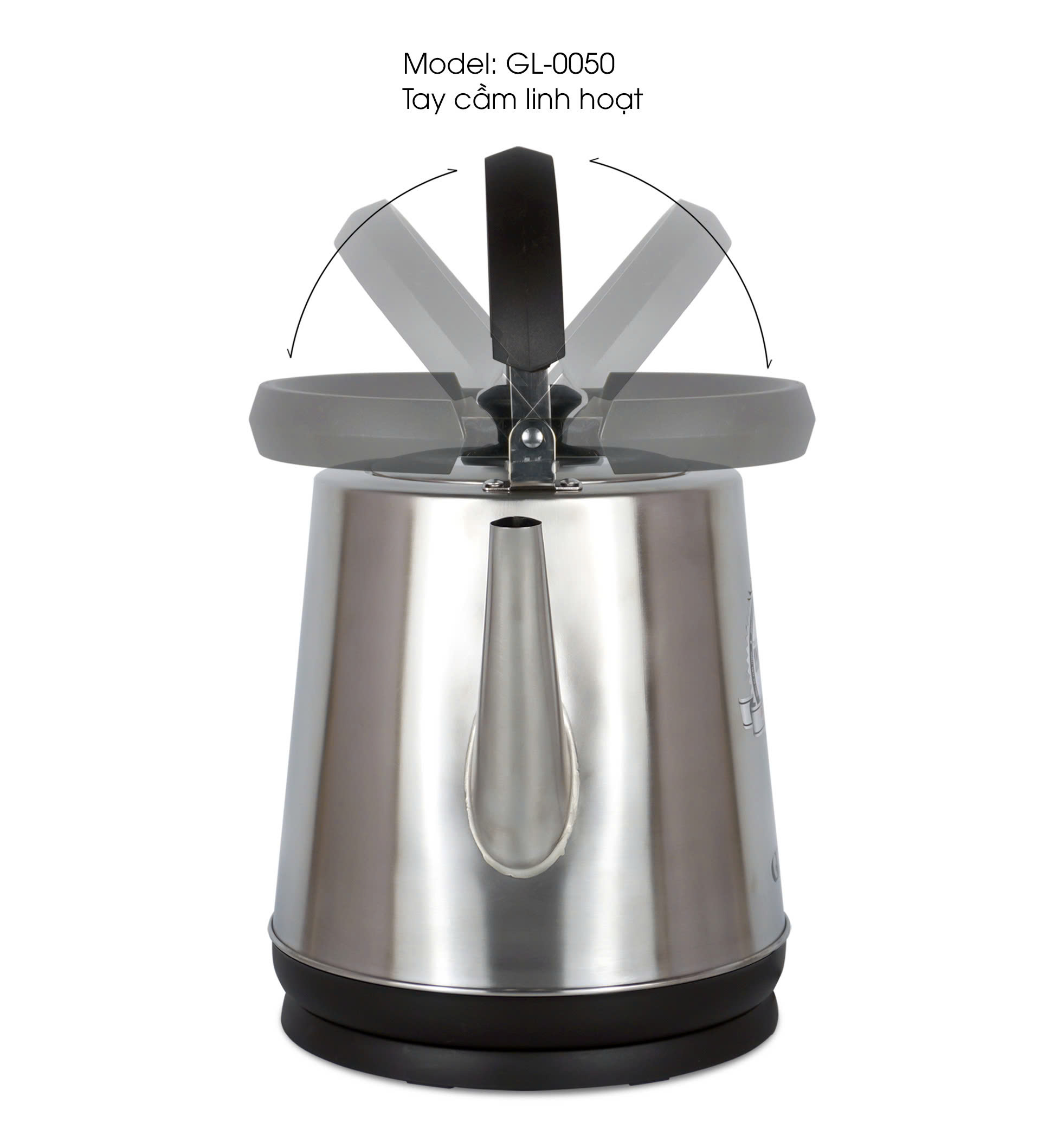 [FreeShip] Ấm siêu tốc cỡ lớn GL-0050 5 lít. Hàng chính hãng bảo hành 24 tháng.