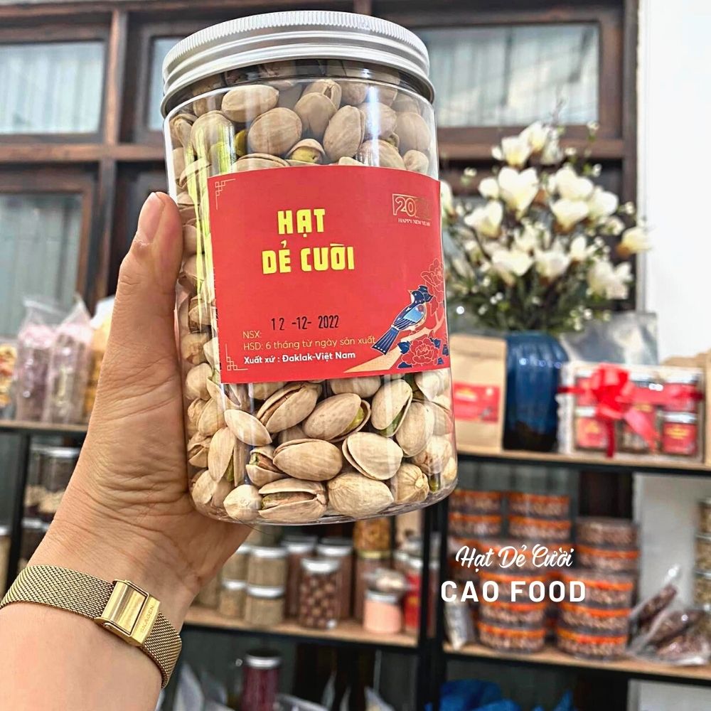 Hạt dẻ cười CAO FOOD nhập khẩu chính ngạch từ Mỹ thơm ngon và dinh dưỡng - cam kết không tẩy trắng 100% tự nhiên
