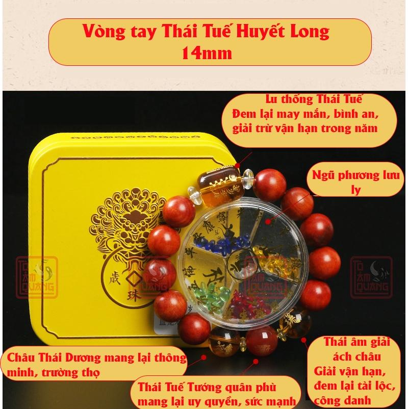 Vòng tay phong thủy thái tuế mang lại bình an - may mắn - tài lộc - công danh thăng tiến - TÔ TÂM QUANG