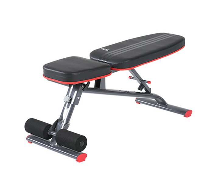Ghế tập gym đa năng 201, ghế tập tạ điều chỉnh độ dốc 5 cấp, đệm ngồi êm ái cho người sử dụng