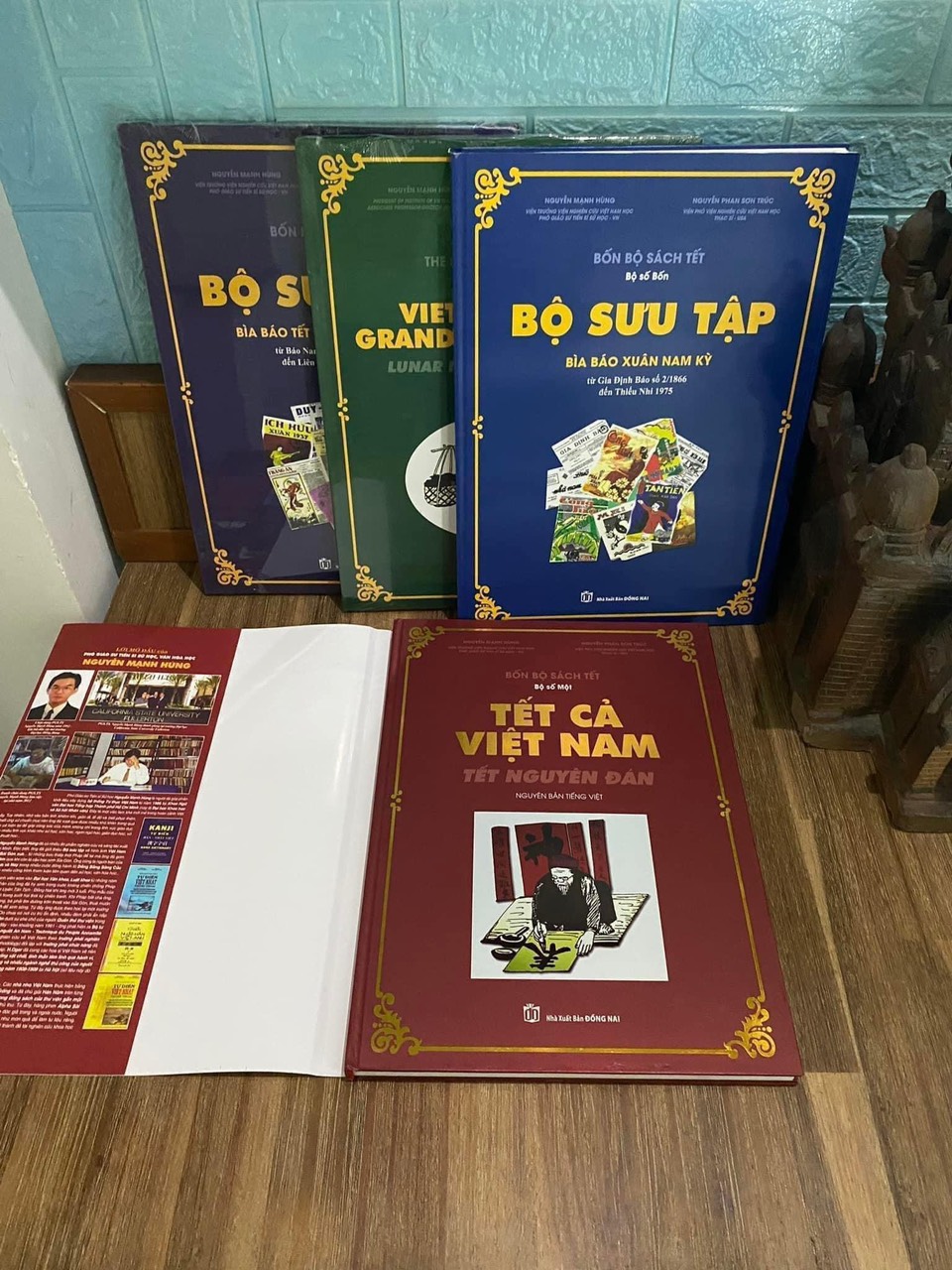 COMBO BỐN BỘ SÁCH TẾT (BỘ 4 CUỐN)