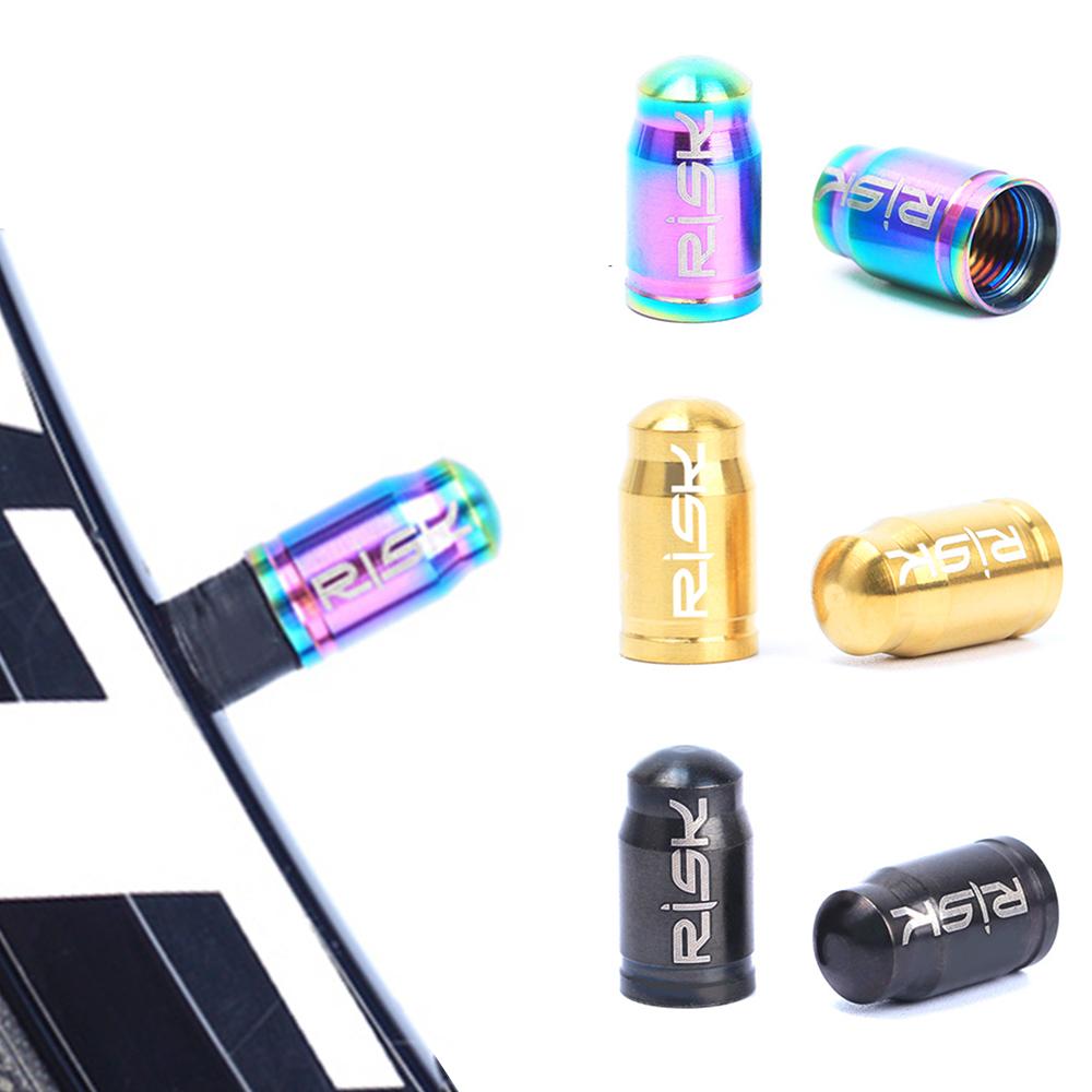 2 Nắp van Risk gia công bằng Titanium cho xe đạp