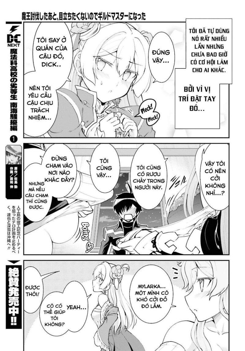 vì thích một cuộc sống nhàn nhã, sau khi đánh bại quỷ vương, anh ta lập một hội quán và sống ẩn dật chapter 26.5 5