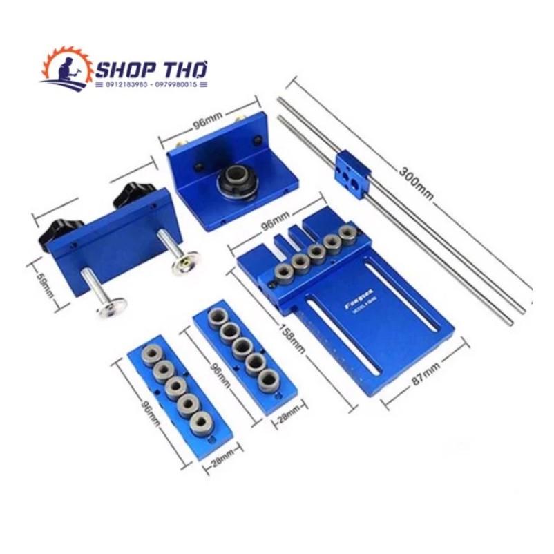 Bộ cữ khoan ốc cam và chốt gỗ 08400