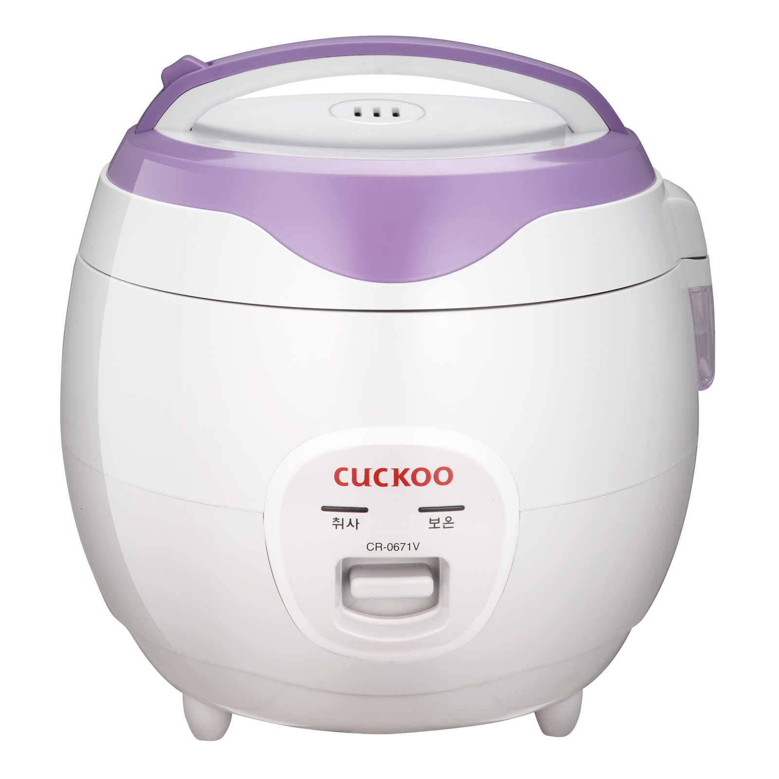 Nồi cơm điện Cuckoo 1.08L CR-0671 - Lòng nồi chống dính - Tiết kiệm điện - Hàng chính hãng Cuckoo Vina