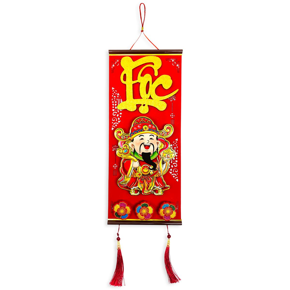 Bộ 3 Liễn Treo Phúc Lộc Thọ - Trang Trí Tết - VN01