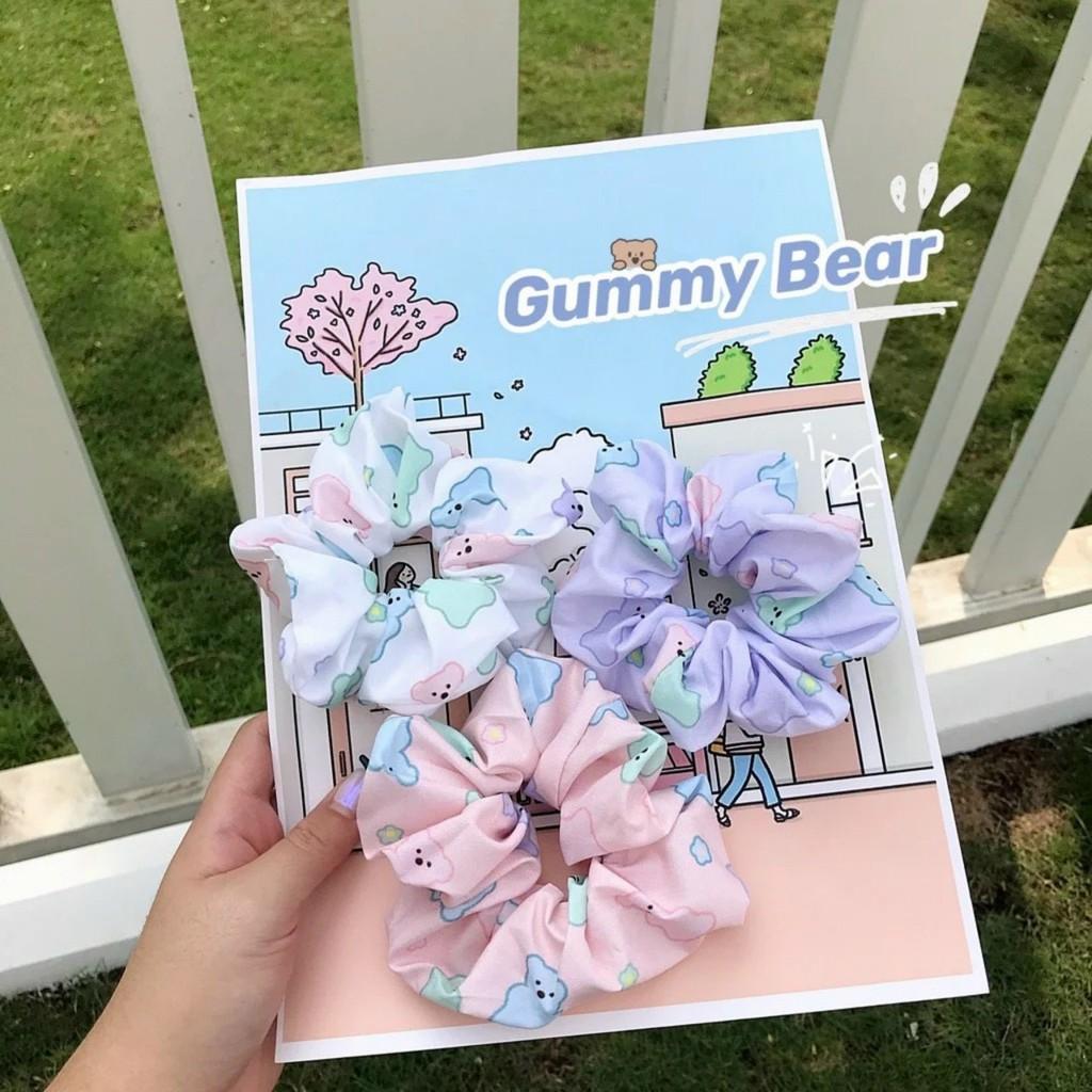 Buộc tóc Scrunchies mẫu xinh xỉu cho cô nàng dễ thương - MiuSua
