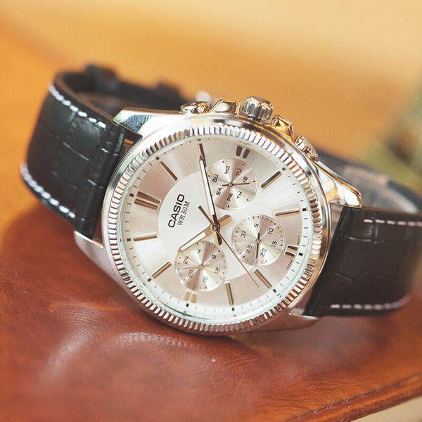 Đồng hồ nam dây da Casio MTP-1375L-7AVDF