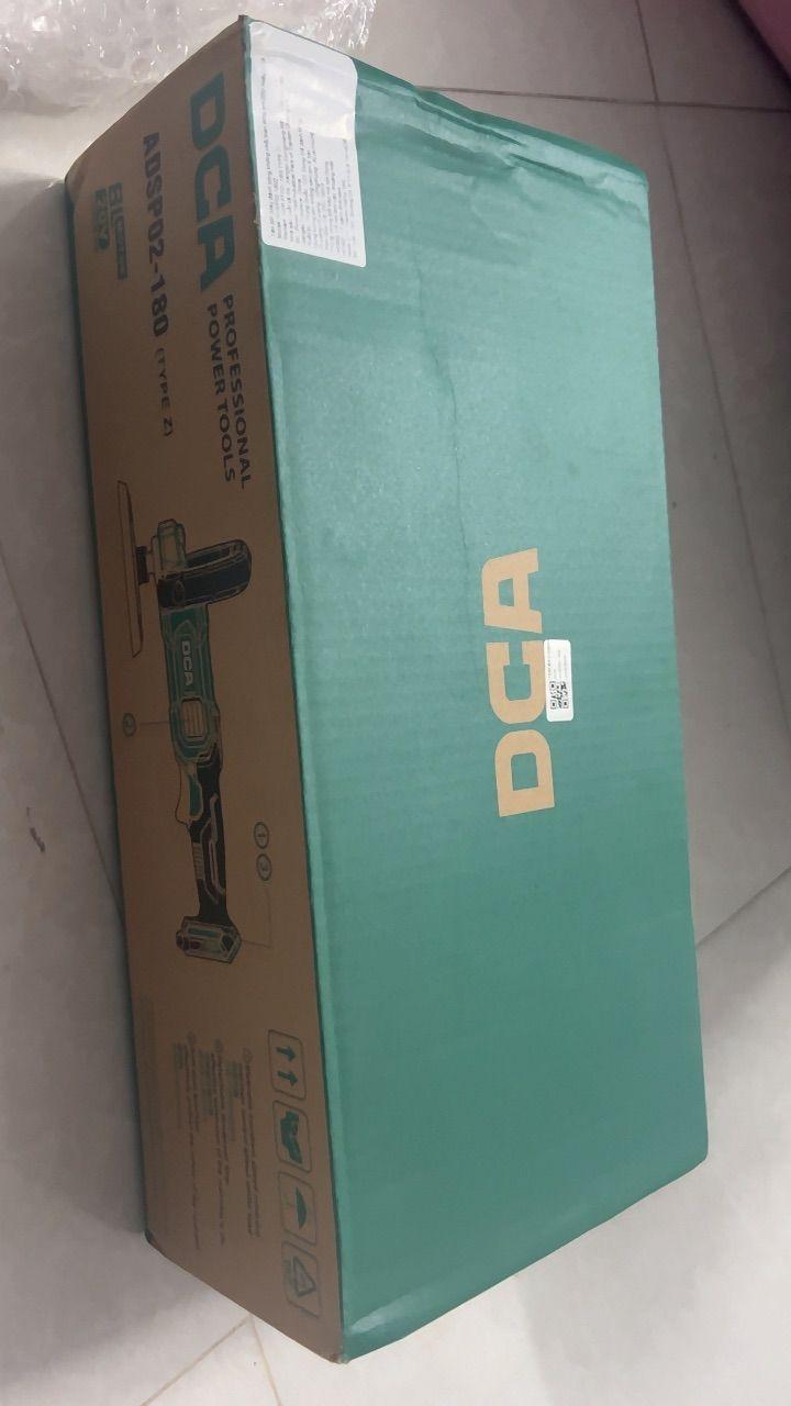 MÁY ĐÁNH BÓNG KHÔNG CHỔI THAN DÙNG PIN DCA ADSP02-180Z - HÀNG CHÍNH HÃNG