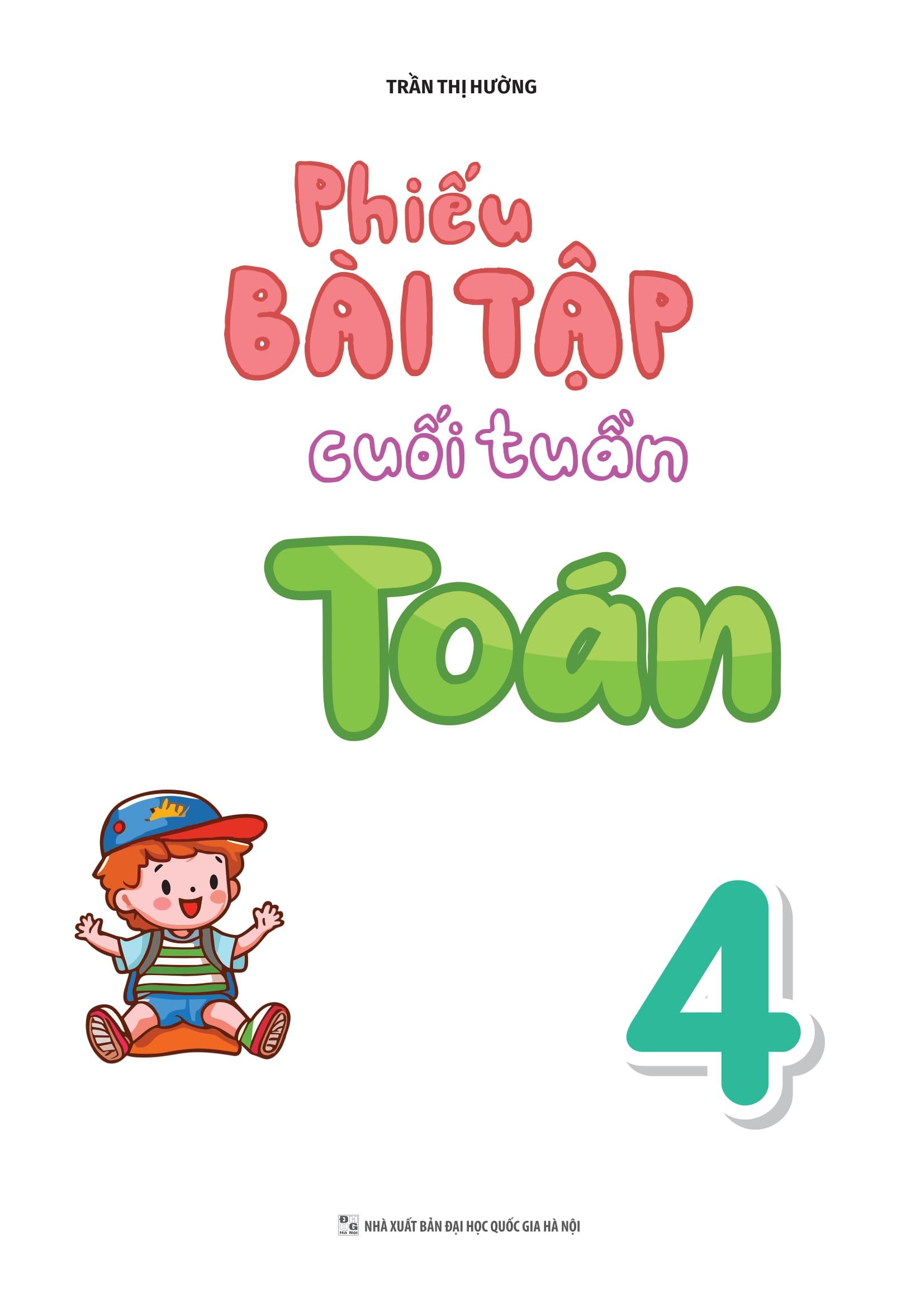 Phiếu Bài Tập Cuối Tuần Toán 4