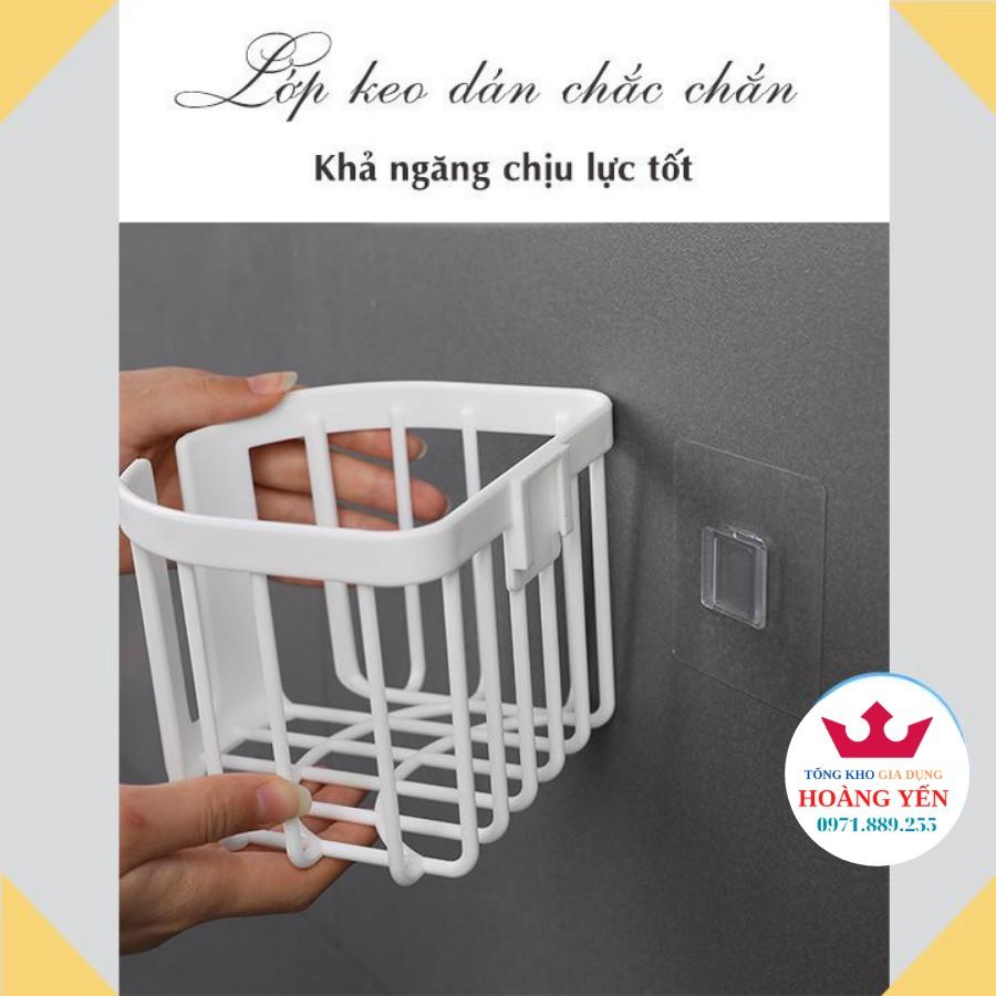 Giỏ đựng giấy vệ sinh dán tường hộp đựng giấy vệ sinh dán tường đa năng tiện lợi