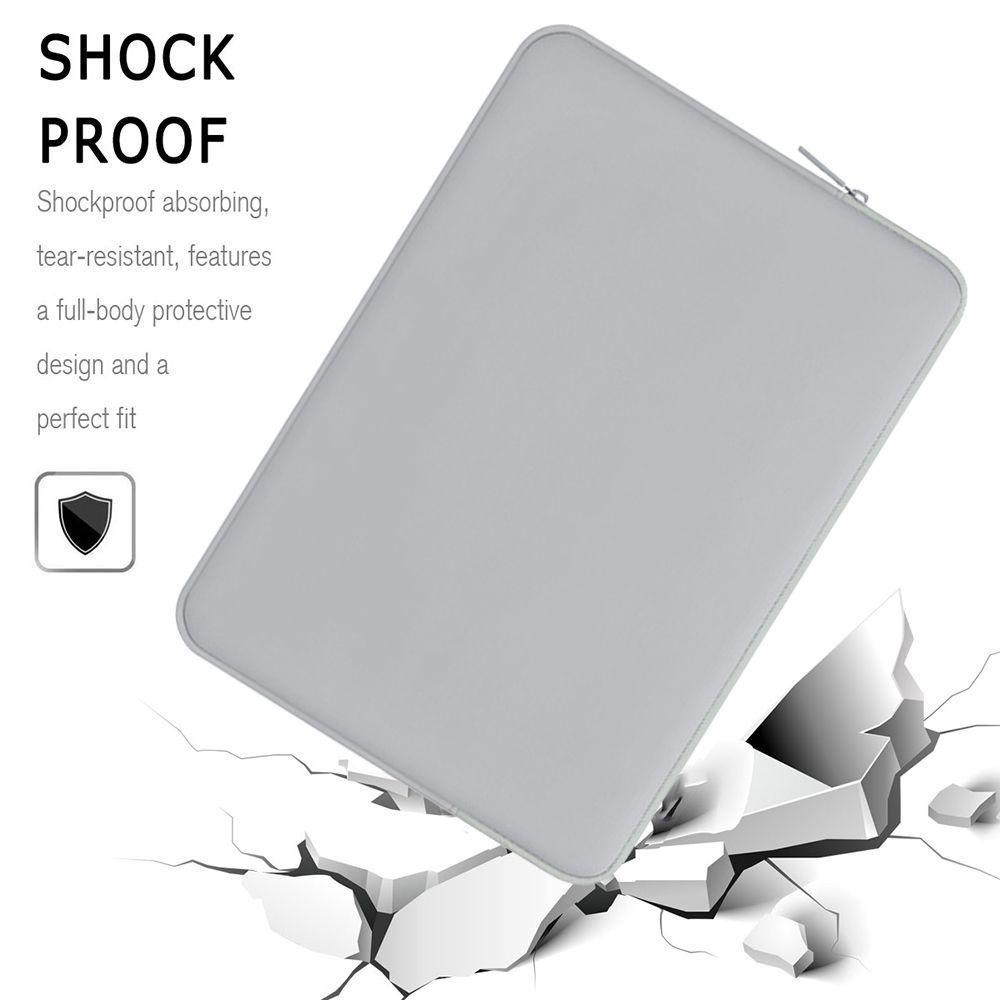 Túi Da Pu Mềm Siêu Mỏng Chống Sốc Nhiều Màu Đựng Laptop Notebook Kích Thước 13 14 15 Inch