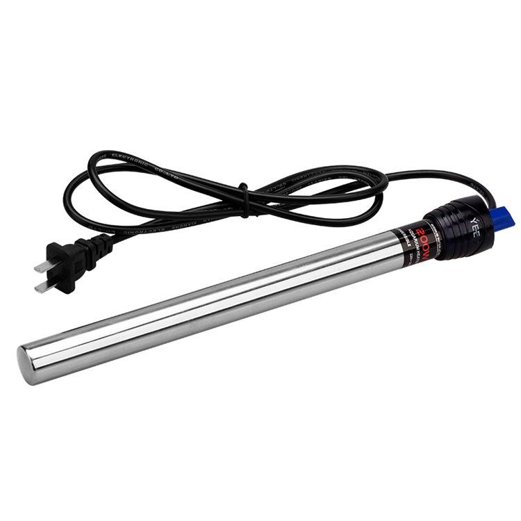 Sưởi bể cá Inox 50W 100W 200W và 500W- Sưởi Inox giá rẻ thích hợp cho mọi bể cá