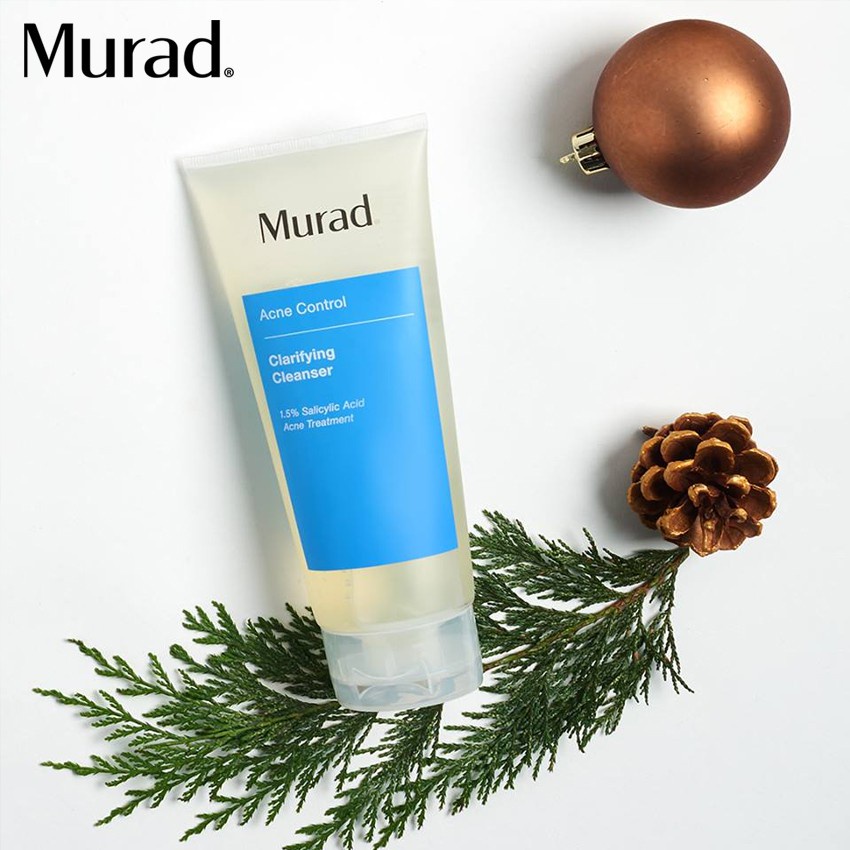 Chai xịt Murad Clarifying Body Spray 125ml Tặng 2 Sữa rửa mặt Clarifying Cleanser 15 ml