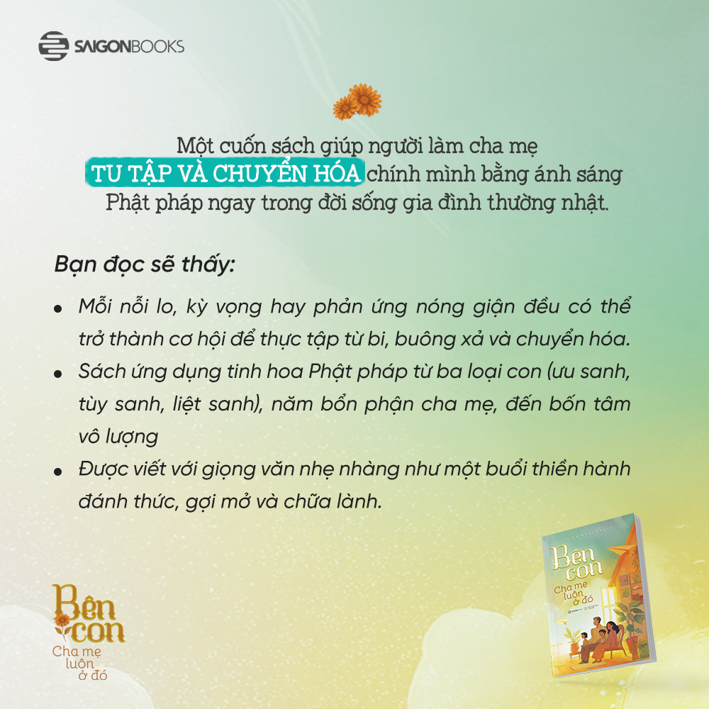 Sách Bên Con, Cha Mẹ Luôn Ở Đó