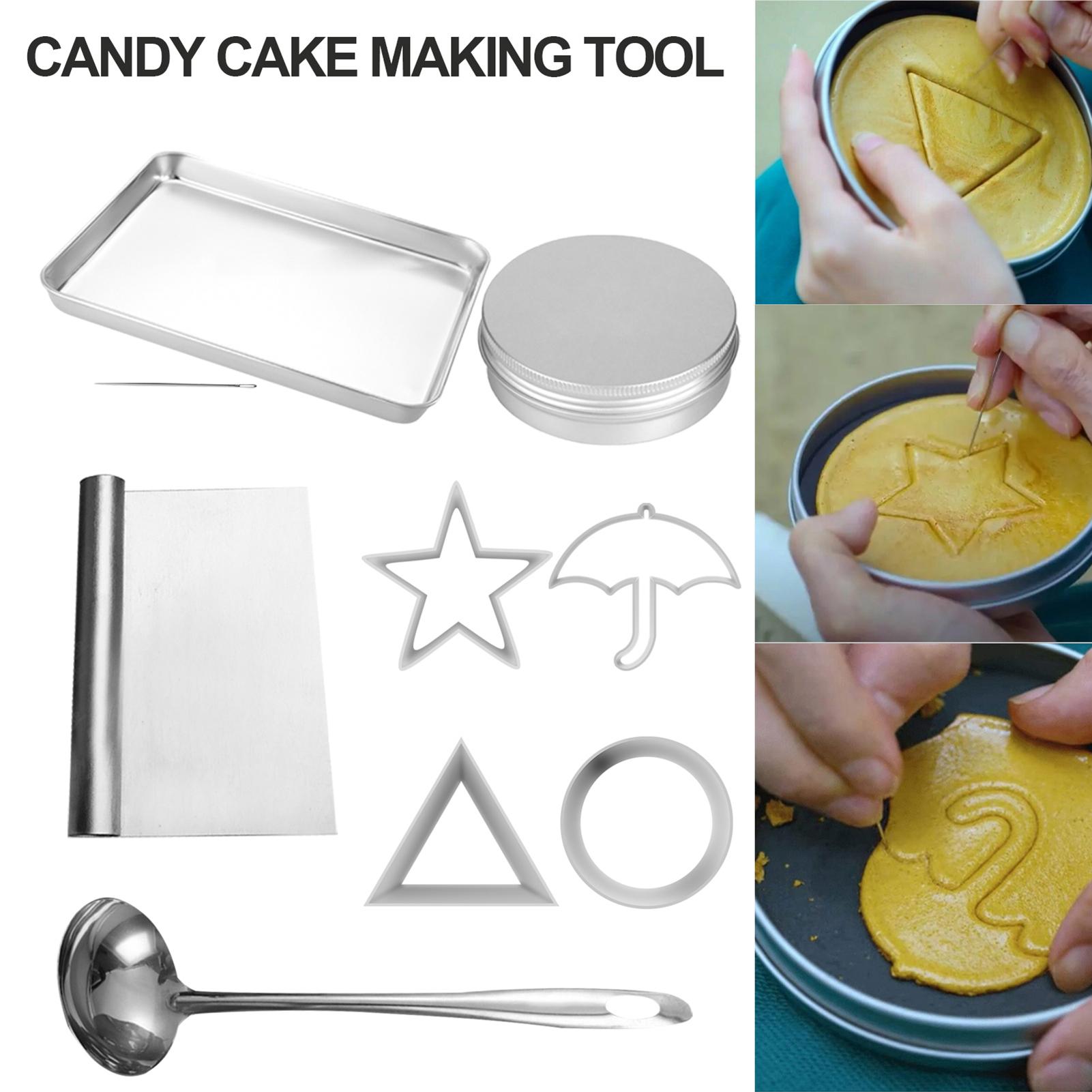 Bộ 9 Công Cụ Làm Bánh Kẹo Bằng Thép Không Gỉ Khuôn Bánh Quy Diy