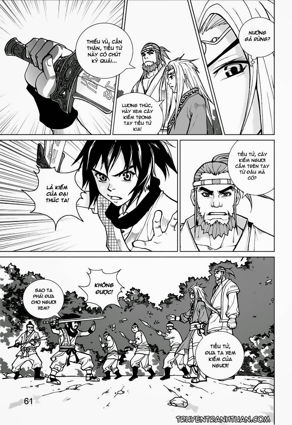 tần thời minh nguyệt – bách bộ phi kiếm chapter 3 12