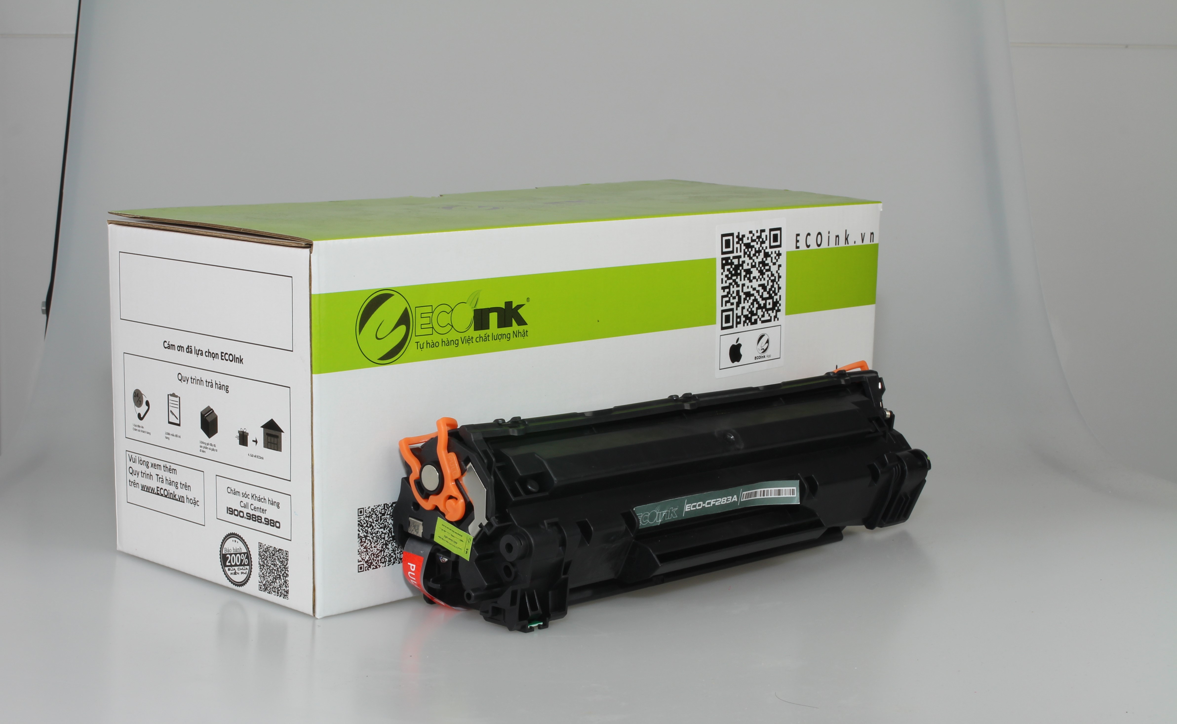 Hộp Mực In 83A ECOink Dùng Cho Dòng Máy In HP M125,M126,M127,M201 Hàng Nhập Khẩu + Tặng lịch để bàn Thần Tài 2020