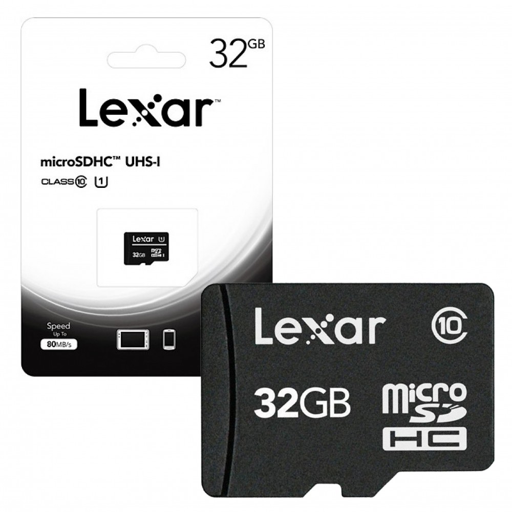 Thẻ nhớ 32GB Micro SDHC C10 LEXAR (không kèm Adapter) - Hàng chính hãng