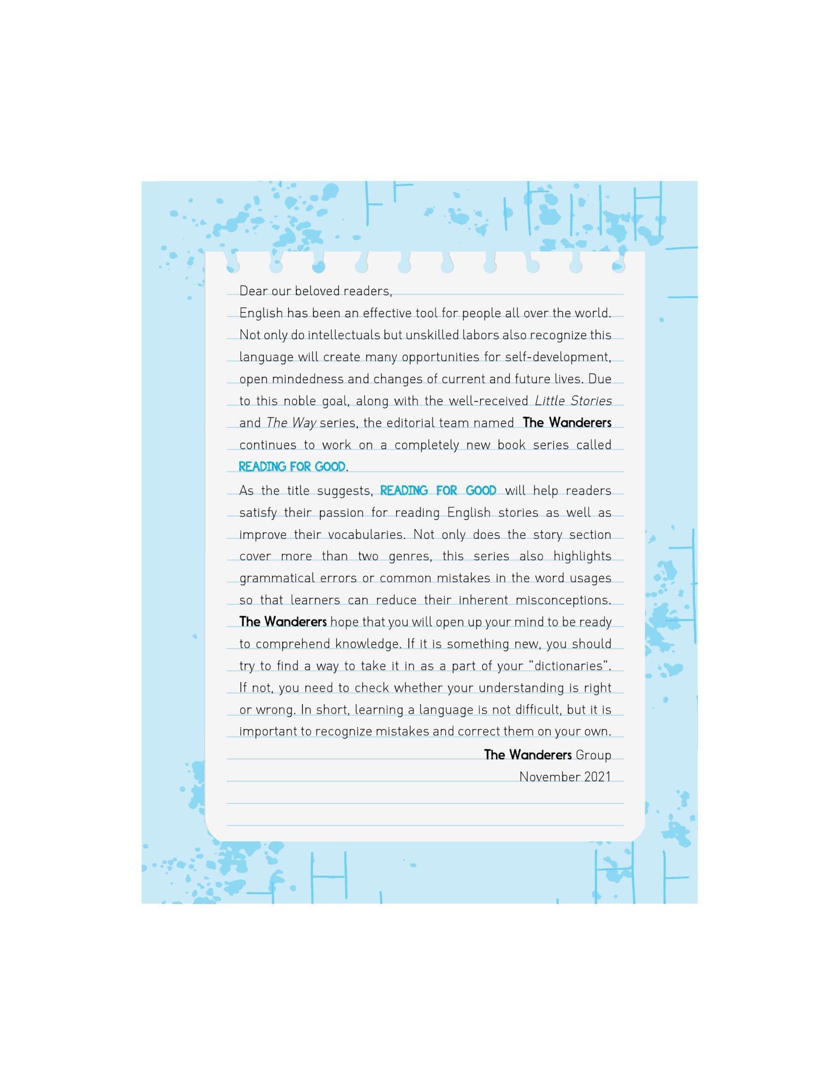 Reading For Good - Expand Your Horizons