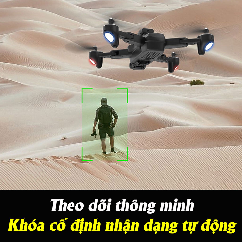 PLaycam điều khiển từ xa Drone P9 Pro G.P.S - Flaycam - Drone mini - Flycam có camera - Lai cam - Fly cam giá rẻ - Playcam - Phờ lai cam