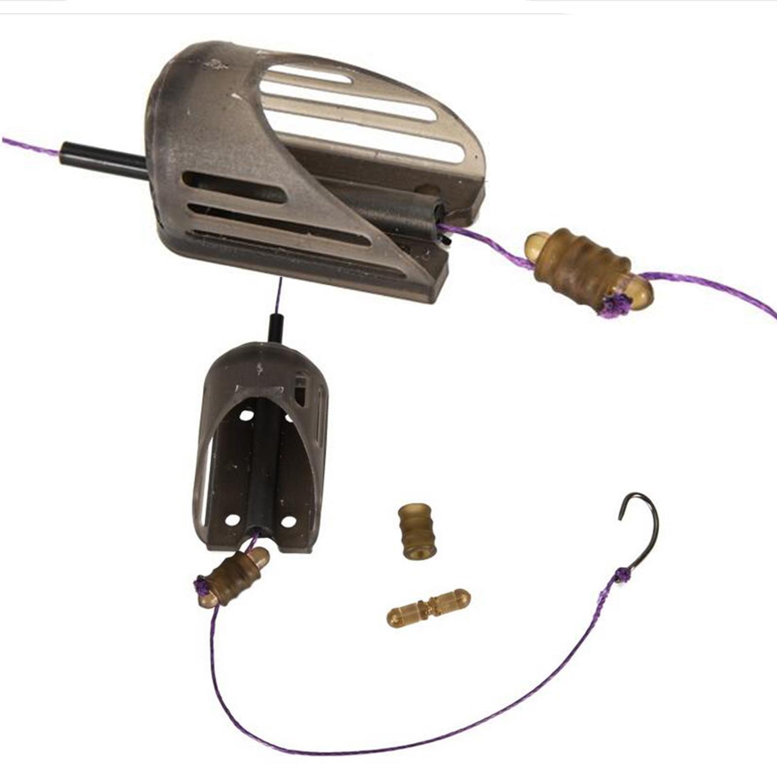 10 Pieces Carp Fishing Method Feeder Connector Quick Release Beads Inline